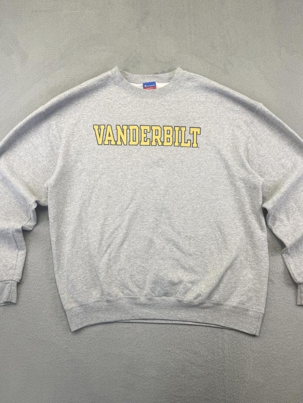 Y2K Champion Vanderbilt Gray Sweatshirt